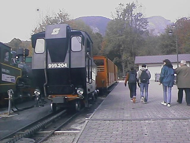 シャフベルグ行き登山鉄道